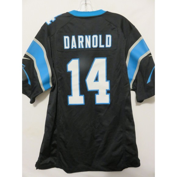 Carolina Panthers Sam Darnold Nike Black Player Game Jersey Sz L Authentic NWOT - Picture 8 of 9